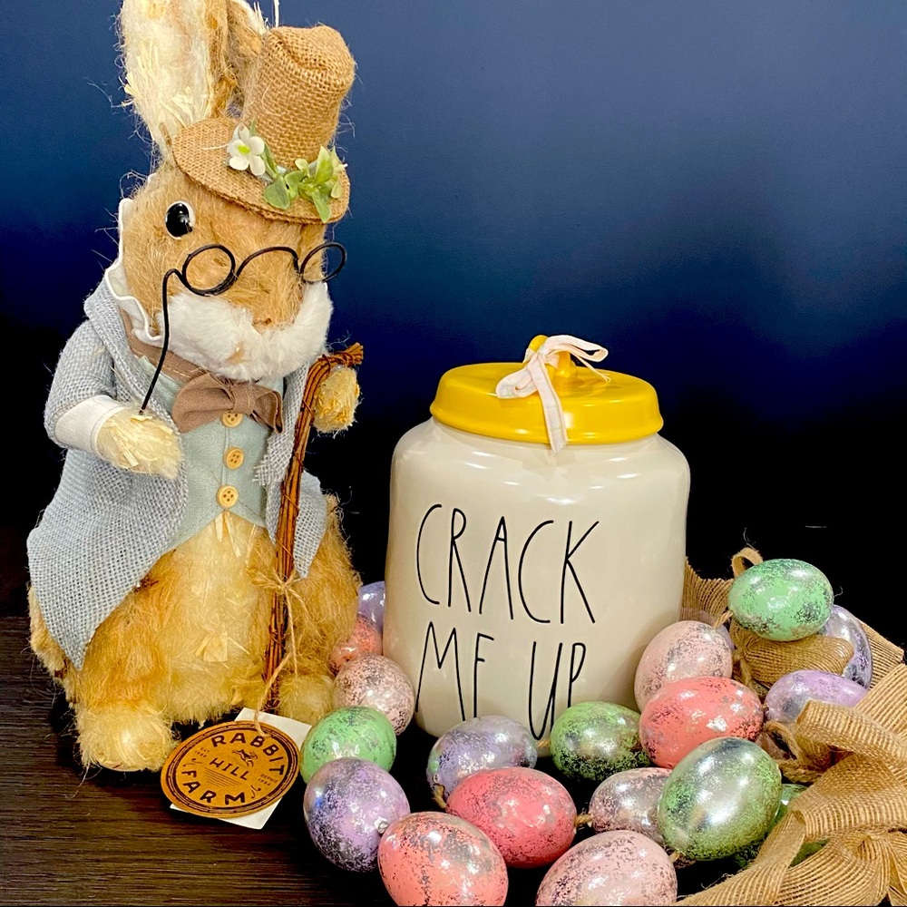 Rae Dunn CRACK ME UP Canister